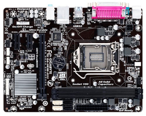 Mainboard GIGABYTE GA-H81M-DS2 - Ảnh 3