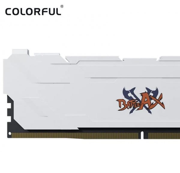 Ram Colorful Battle-Ax DDR4 8G 3200 ( SNOW WHITE) - Ảnh 2