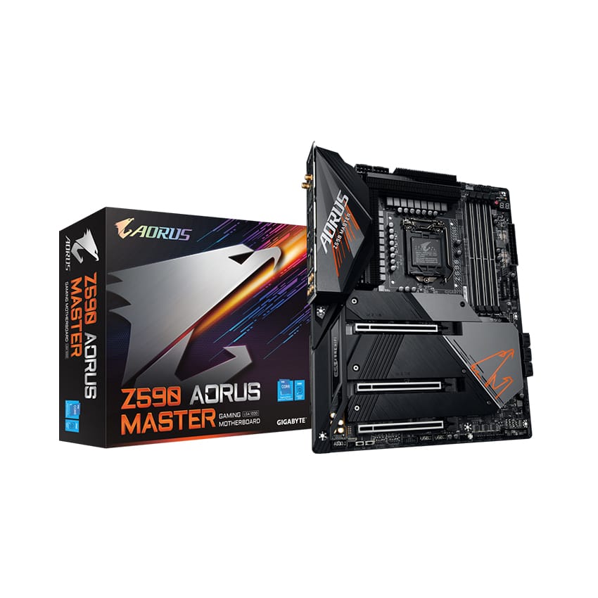 Mainboard Gigabyte Z590 AORUS MASTER (Socket 1200, ATX, 4 khe Ram DDR4)