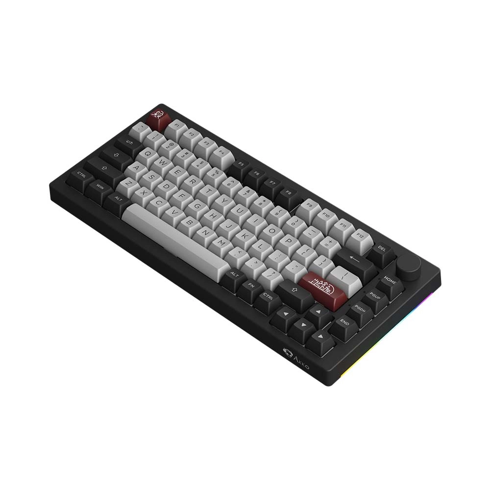 Bàn phím Cơ AKKO 5075B Plus Dracula Caslte(Akko switch v3 - Cream Yellow) - Ảnh 3