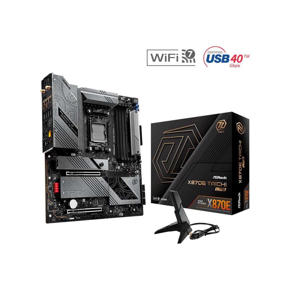 Mainboard Asrock X870E Taichi Lite DDR5 (Wifi+Bluetooth)