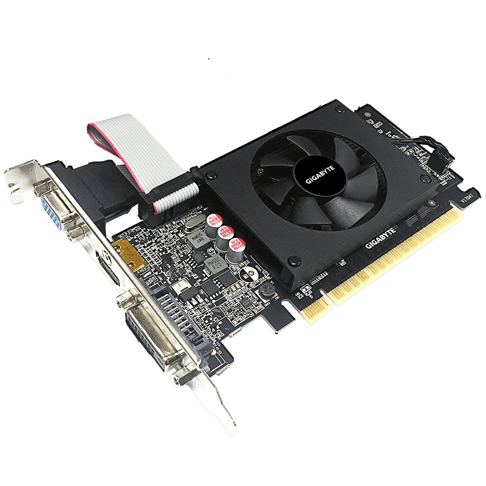 VGA Gigabite GeForce GT 710 2GB DDR5 (GV-N710D5-2GIL) - Ảnh 3