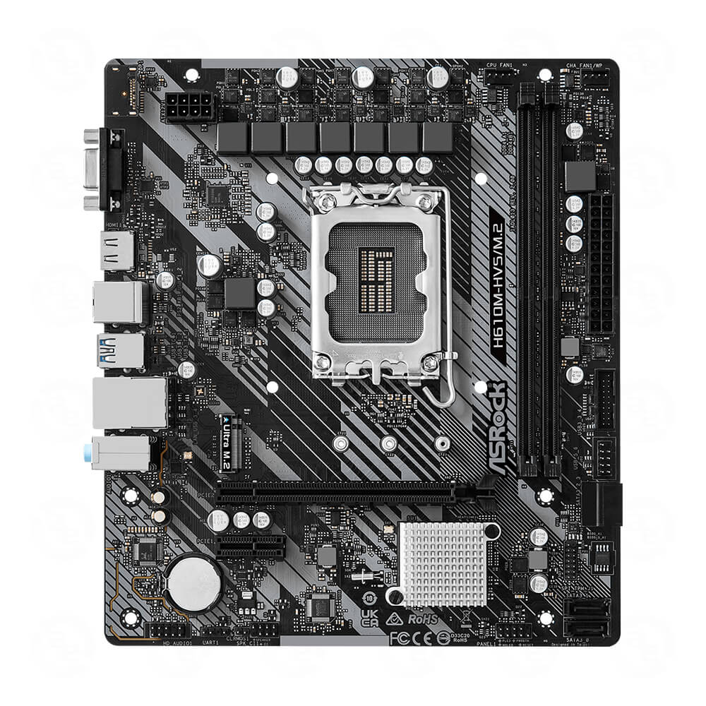 Mainboard Asrock H610M-HVS/M.2 R2.0 - Ảnh 2