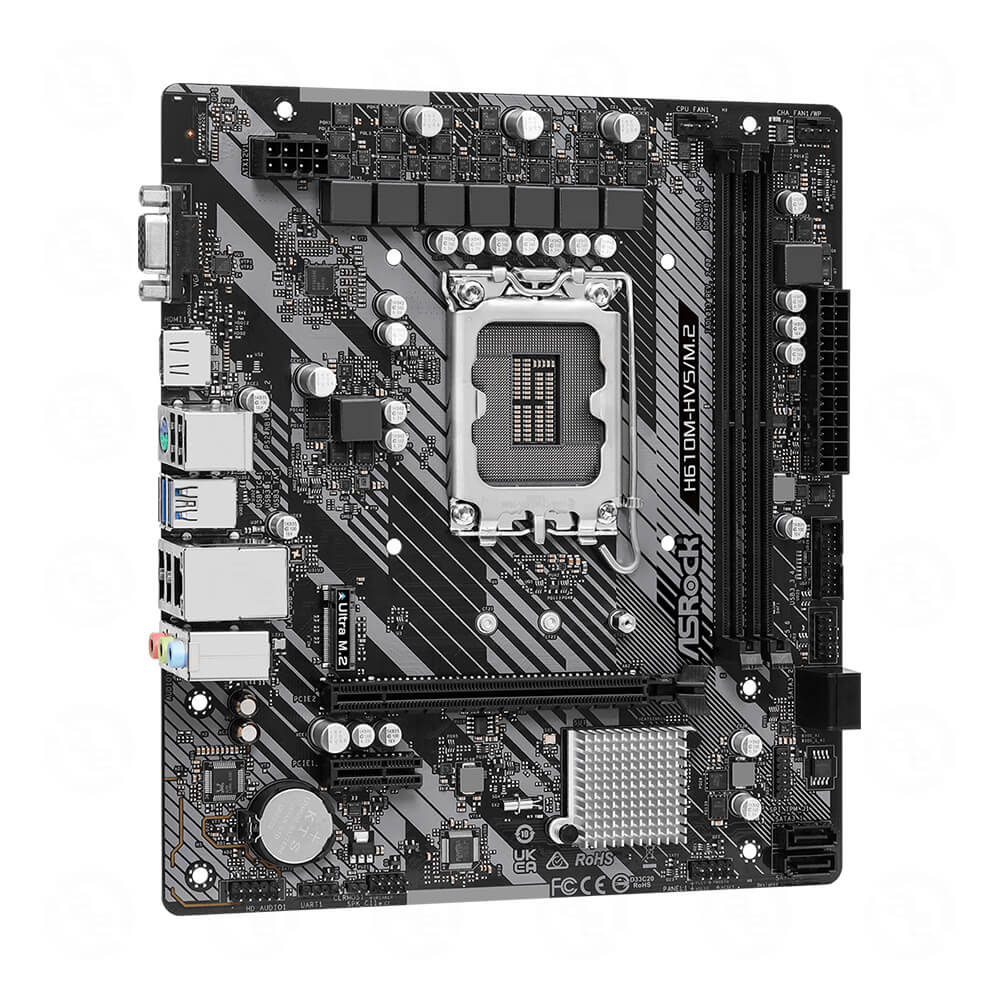 Mainboard Asrock H610M-HVS/M.2 R2.0 - Ảnh 4