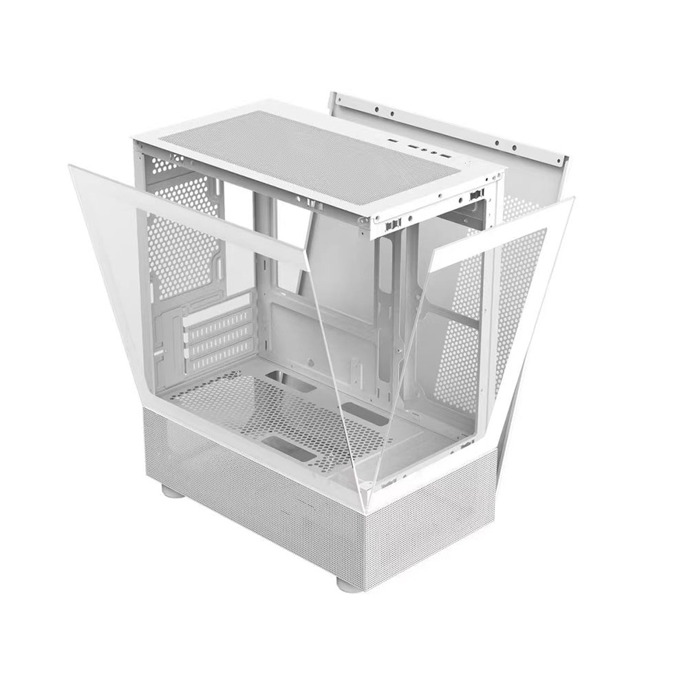 Vỏ Case KENOO ESPORT MK200 White ( Matx, Màu Trắng) - Case Bể Cá - Ảnh 2