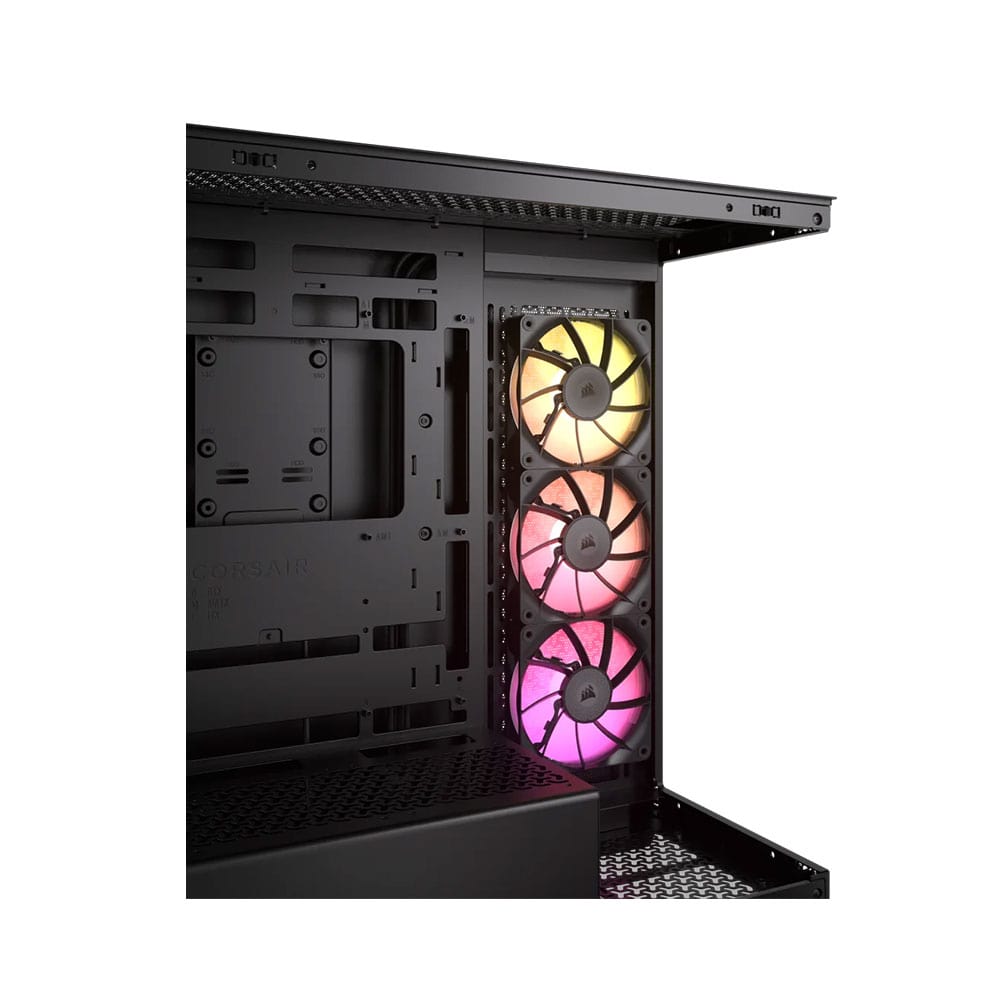 Vỏ máy tính Corsair iCUE LINK 3500X RGB Tempered (Glass Mid-Tower, Black) CC-9011280-WW - Ảnh 2