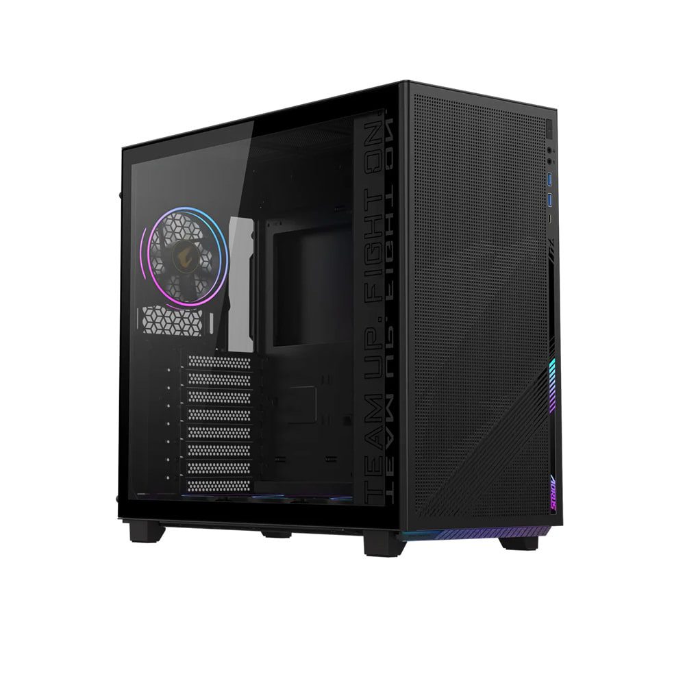Vỏ case Gigabyte Aorus C400 Glass ( ATX, 4 Fan ARGB)
