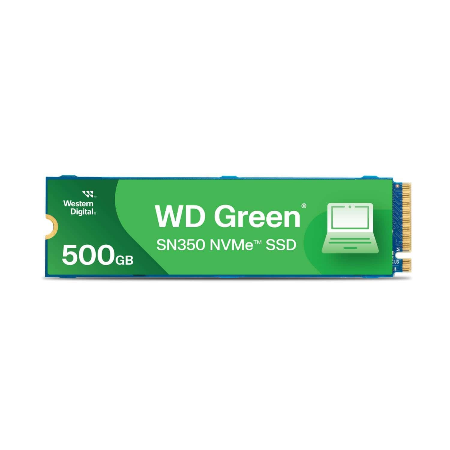 Ổ cứng SSD WD Green SN350 Green 500GB NVMe PCIe Gen3x4 WDS500G2G0C
