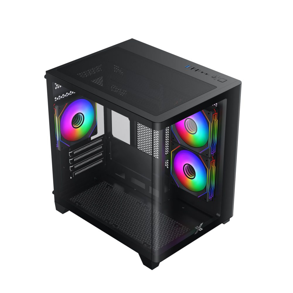 VỎ CASE XIGMATEK PANO M NANO 3GF EN45523 (MATX, 3 Fan) - Ảnh 4