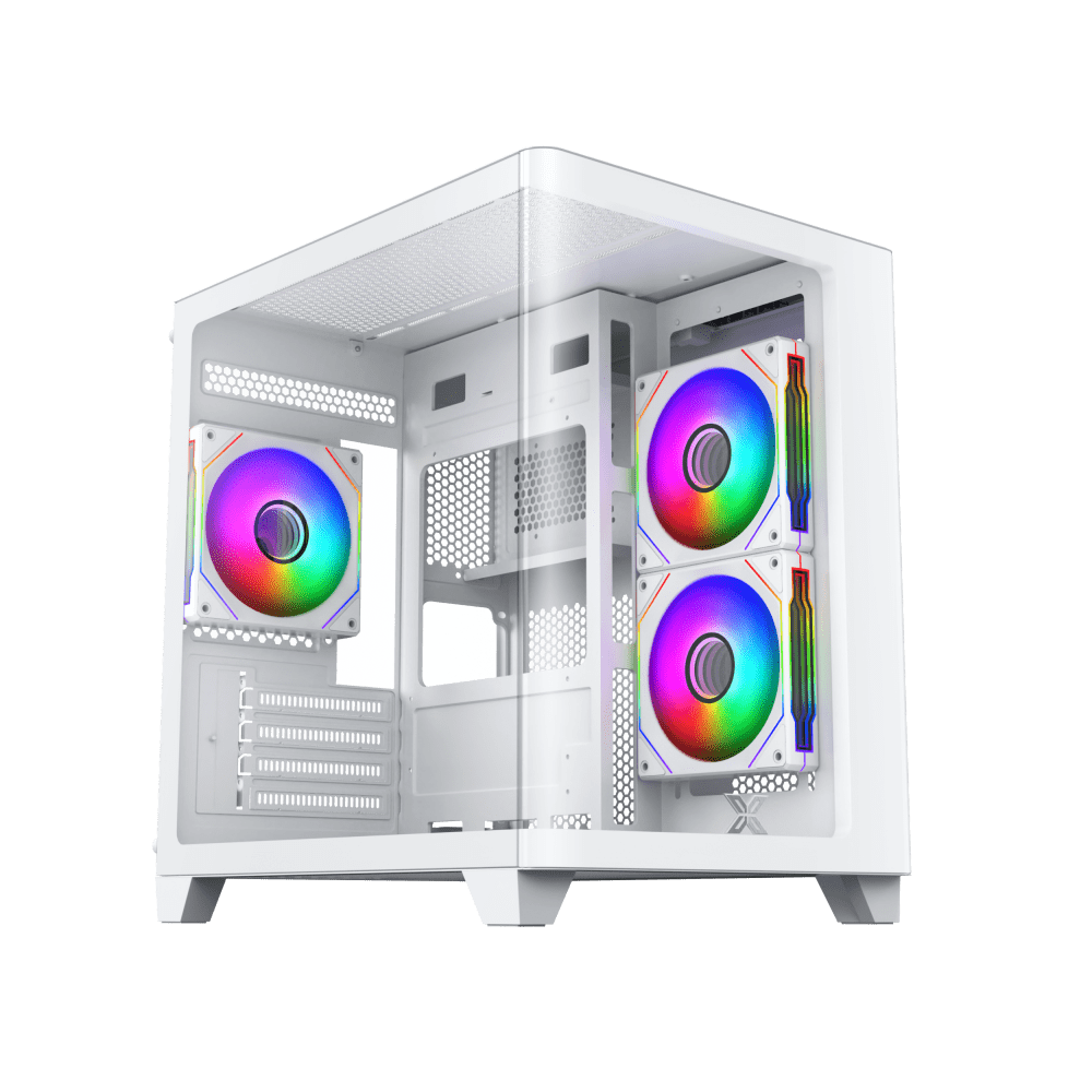 VỎ CASE XIGMATEK PANO M NANO ARTIC 3GF EN45530 (MATX, Màu Trắng, 3 Fan)