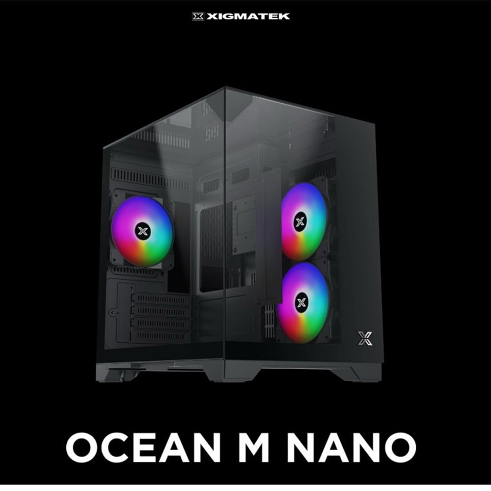 VỎ CASE XIGMATEK OCEAN M NANO EN45400 (MATX) - Ảnh 3