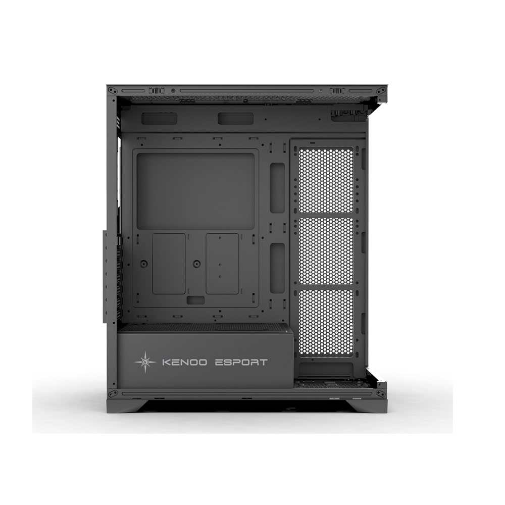 Vỏ Case Máy Tính KENOO ESPORT FK800 (Case Bể Cá, Màu Đen, ATX) - Ảnh 3