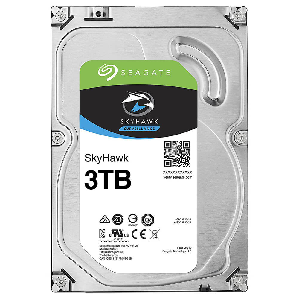 Ổ cứng Seagate Skyhawk 3TB 3.5'' ST3000VX009 (Chuyên dụng cho Camera)